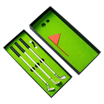 Golfa Lodīšu Pildspalvu Komplekts Mini Desktop Radošo Dāvanu Smieklīgi Sporta Ergonomisks Pildspalvu 40JB