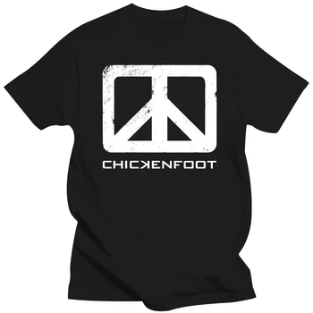 Jaunu CHICKENFOOT Rokgrupa Logo Vīriešu Melns T-Krekls, Izmērs S M L XL 2XL 3XL(2)