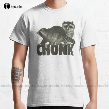 Chonk Trash Pandas - Vintage, Retro Thicc Jenots Ilustrācija Klasisks T-Krekls Mens Peldēt Krekls Pasūtījuma Aldult Pusaudžu Unisex Xs-5Xl
