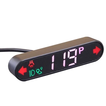 094D Auto HUD-Head Up Displejs GPS ātruma pārsniegšanas Brīdinājuma Projektoru Elektronisko Sprieguma Signāls